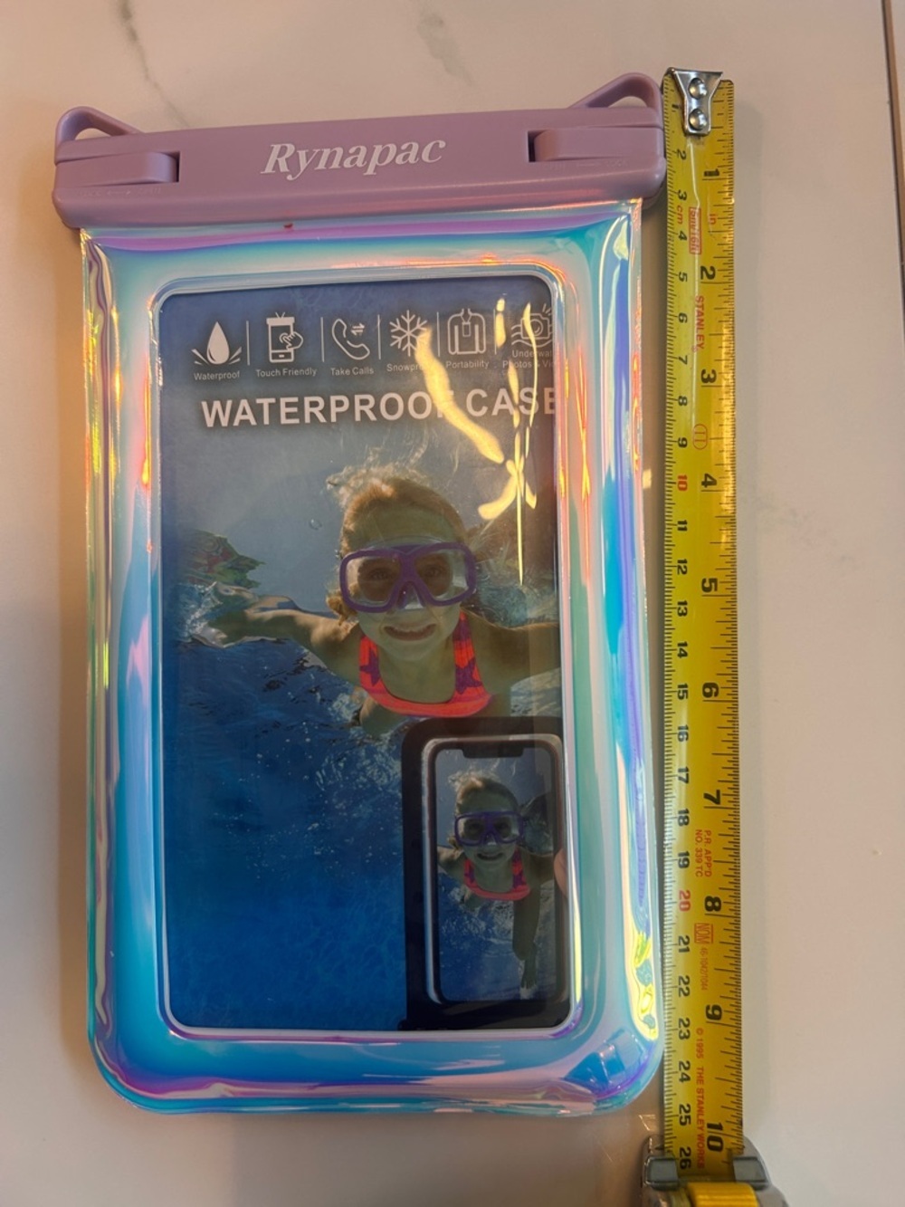 Waterproof Phone Pouch Floating, IPX8 Underwater Cell Phone Holder with Lanyard - Picture 13 of 15